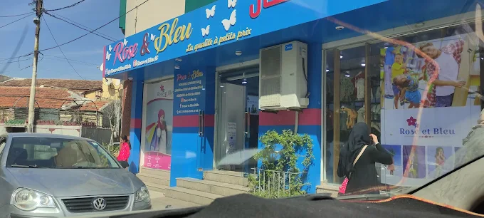 Rose et bleu Blida